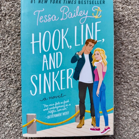 It Happened One Summer & Hook Line, and Sinker Tessa Bailey Bundle BookTok Beach - Picture 6 of 7